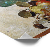 Caravaggio_Canestra_Di_Frutta__Caravaggio ポスター (角)