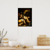 Caravaggio - Crucifixion Of Saint Peter 1601 ポスター (キッチン)