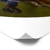 Caravaggio - Medusa 1597 ポスター (角)