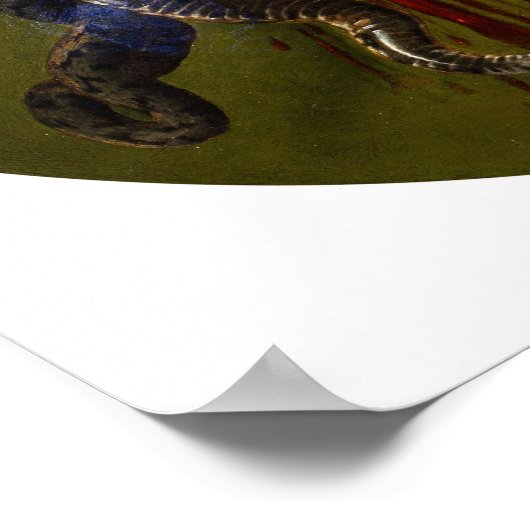 Caravaggio - Medusa 1597 ポスター (角)