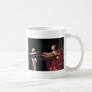 Caravaggio St Jerome コーヒーマグカップ