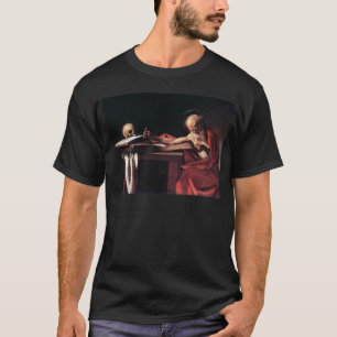 Caravaggio St Jerome Tシャツ