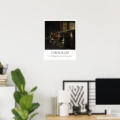 Caravaggio — The Calling of St. Matthew ポスター (ホームオフィス)
