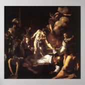 Caravaggio The Martyrdom Of St Matthew ポスター (正面)