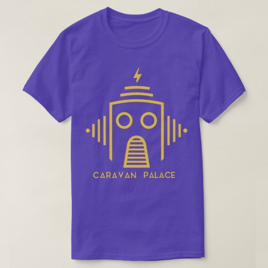 caravan palace  tシャツ (デザイン正面)