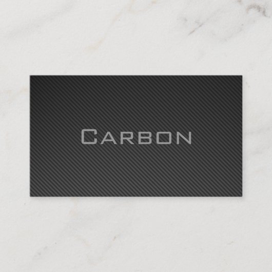 Carbon Business Card 名刺 (正面)