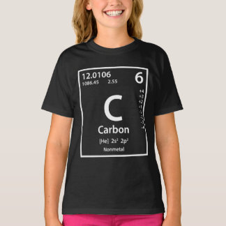 Carbon Element (white) Tシャツ