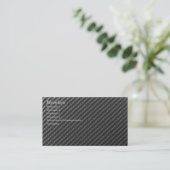 CARBON FIBER 名刺 (スタンド正面)