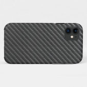 Carbon Fiber Case-Mate iPhoneケース (裏面(横))