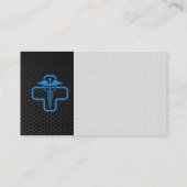 Carbon Fiber | Health Doctor Logo 名刺 (裏面)