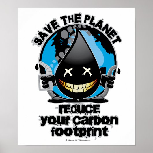 Carbon Footprint ポスター (正面)