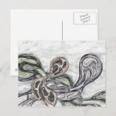 Carbon Lava Plantsポストカード ポストカード (正面/裏面)