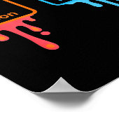 Carbon Nitrogen Science Design Fun Chemistry Lover ポスター (角)