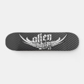 Carbon_skateboardのデッキ スケートボード (横)