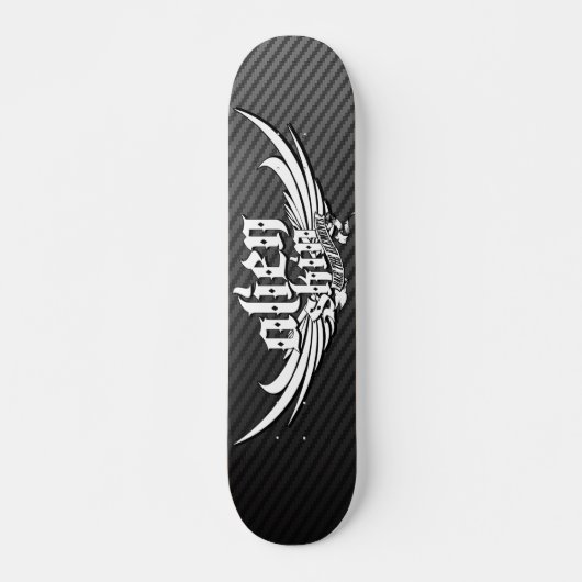 Carbon_skateboardのデッキ スケートボード (正面)