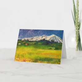 Carbondale、コロラド州の山Sopris カード