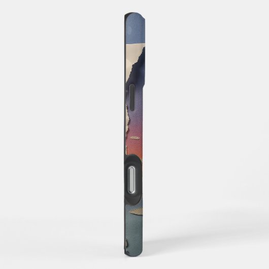 Carcasa León Rugiendo (Papercut) iPhoneケース (右側面)