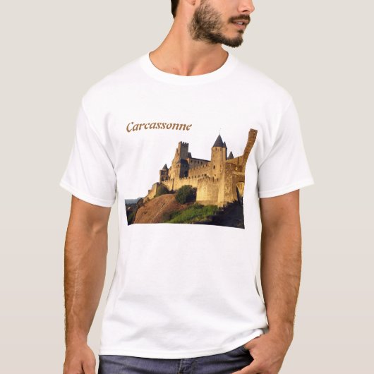 Carcassoneの城 Tシャツ (正面)