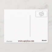 Carcassoneの要塞 ポストカード (裏面)