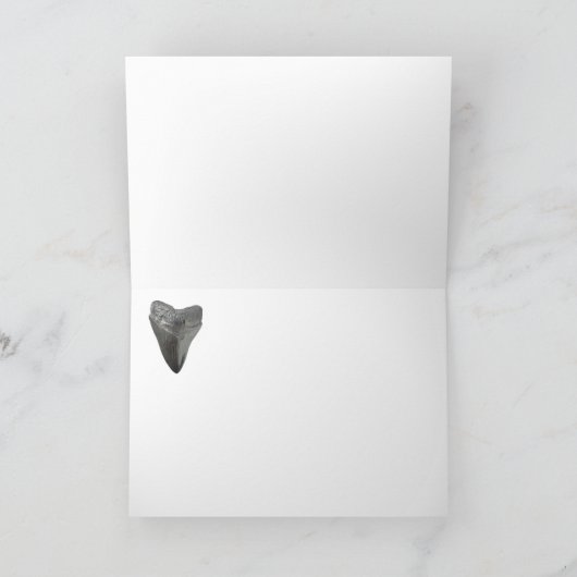 Carcharoclesのmegalodon カード (内部)