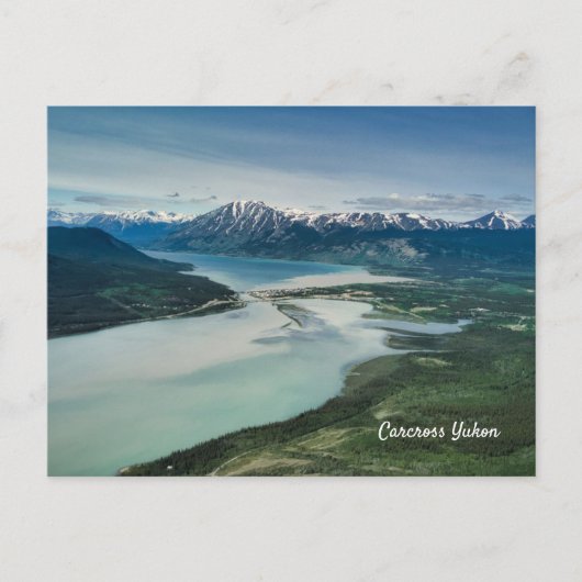 Carcross Yukon Canadaはがき ポストカード (正面)