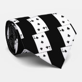 card815カード5クラブ賭博トランプのポーカーゲームおもしろい ネクタイ (ロール)