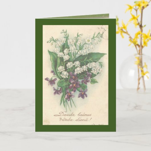  CARD カード (黄色い花)