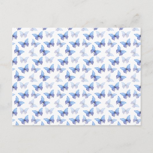 Card (10,8 x 14,2 cm) - Butterfly Pattern ポストカード (正面)