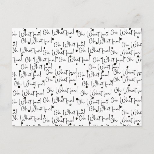 Card (10,8 x 14,2 cm) - Christmas Pattern ポストカード (正面)