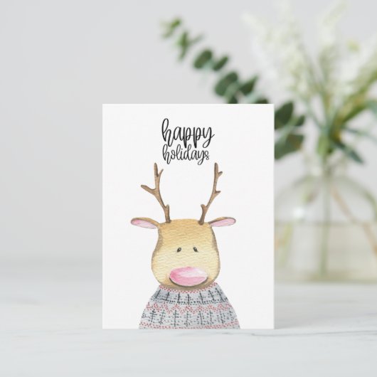 Card (10,8 x 14,2 cm) - Deer ポストカード (スタンド正面)