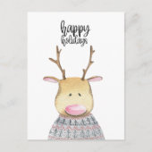 Card (10,8 x 14,2 cm) - Deer ポストカード (正面)