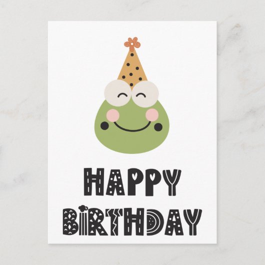 Card (10,8 x 14,2 cm) - Frog ポストカード (正面)