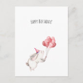 Card (10,8 x 14,2 cm) - Happy Birthday Briefkaart ポストカード (正面)