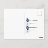 Card (10,8 x 14,2 cm) - Rain And Flowers ポストカード (裏面)