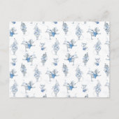 Card (10,8 x 14,2 cm) - Snow Mice Pattern ポストカード (正面)