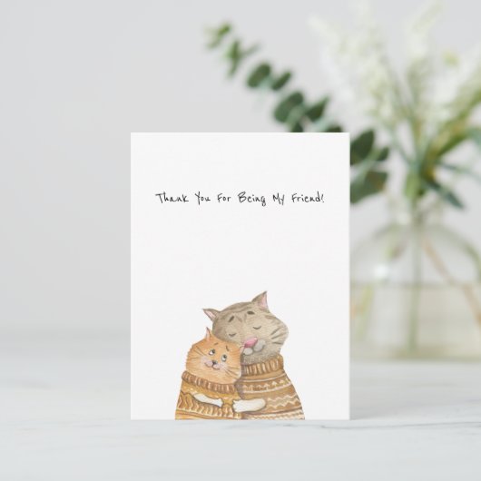 Card (10,8 x 14,2 cm) - Thank You! ポストカード (スタンド正面)