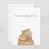 Card (10,8 x 14,2 cm) - Thank You! ポストカード (正面/裏面)