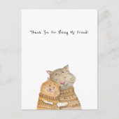 Card (10,8 x 14,2 cm) - Thank You! ポストカード (正面)