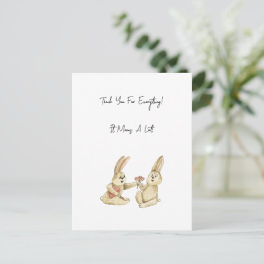 Card (10,8 x 14,2 cm) - Thank You! ポストカード (スタンド正面)