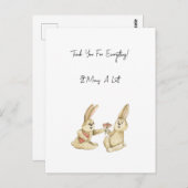 Card (10,8 x 14,2 cm) - Thank You! ポストカード (正面/裏面)