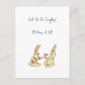 Card (10,8 x 14,2 cm) - Thank You! ポストカード (正面)