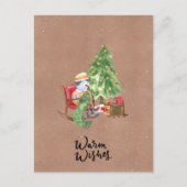 Card (10,8 x 14,2 cm) - Warm Wishes ポストカード (正面)