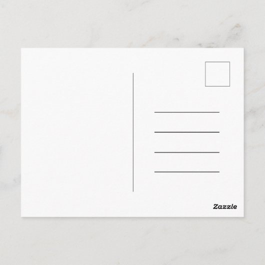 Card (10,8 x 14,2 cm) - Winter Pattern ポストカード (裏面)