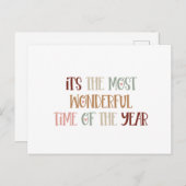 Card (10,8 x 14,2 cm) - Wonderful Time ポストカード (正面/裏面)