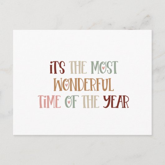 Card (10,8 x 14,2 cm) - Wonderful Time ポストカード (正面)