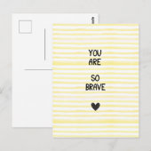 Card (10,8 x 14,2 cm) - You Are So Brave ポストカード (正面/裏面)