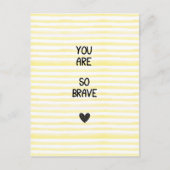 Card (10,8 x 14,2 cm) - You Are So Brave ポストカード (正面)