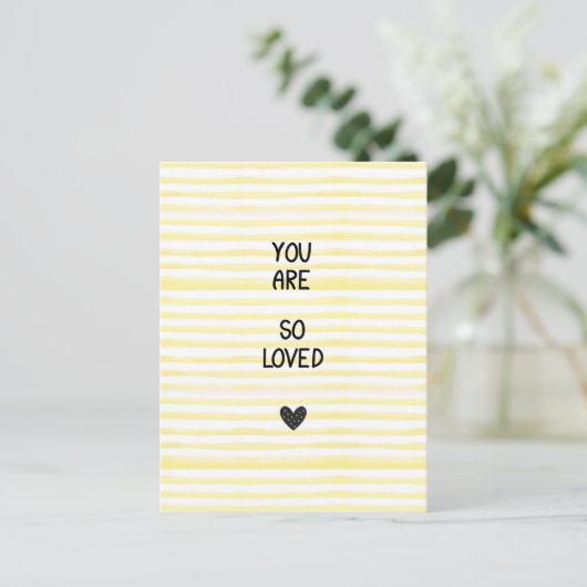Card (10,8 x 14,2 cm) - You Are So Loved ポストカード (スタンド正面)