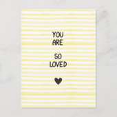 Card (10,8 x 14,2 cm) - You Are So Loved ポストカード (正面)