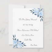 Card (10,8 x 14 cm) - Save The Date セーブザデート (裏面)